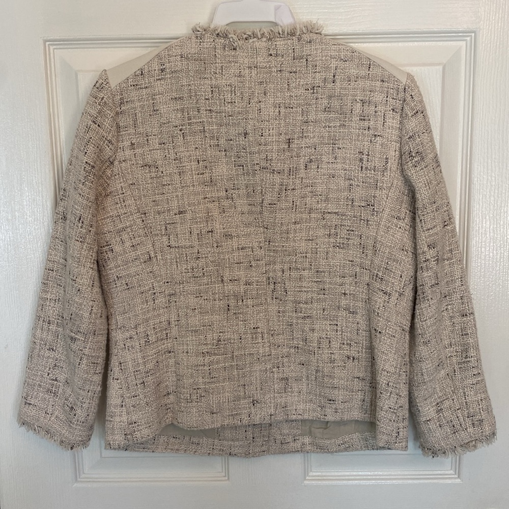 Joie Tweed Jacket Blazer NEW XS Chanel Style - Picture 6 of 14